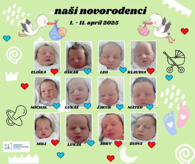 Naše malé, aprílové, slniečka