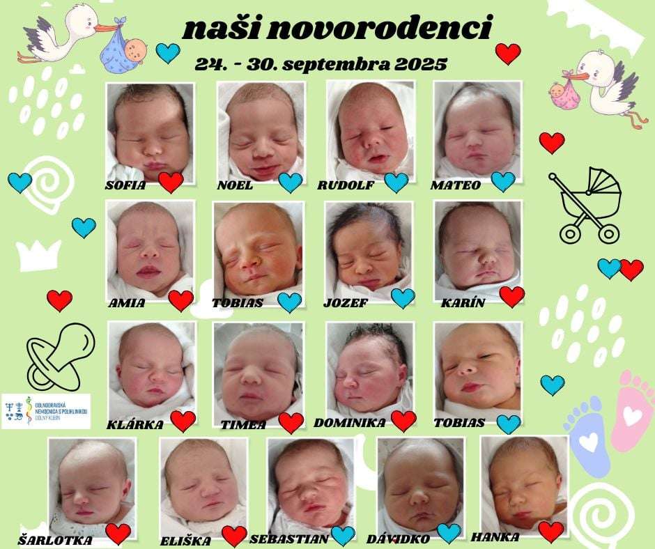 4 novorodenci donsp od 24.9 do 30.9