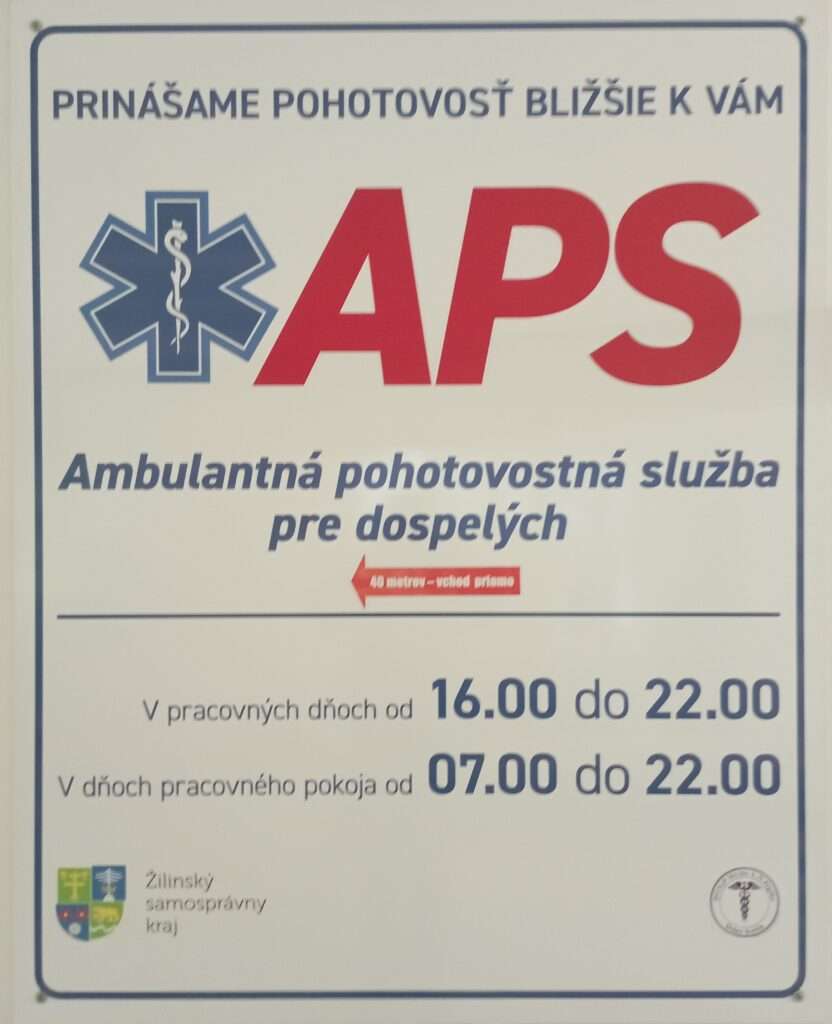 aps pohotovost dospeli