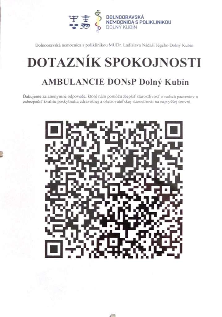 donsp dotaznik spokojnosti qr