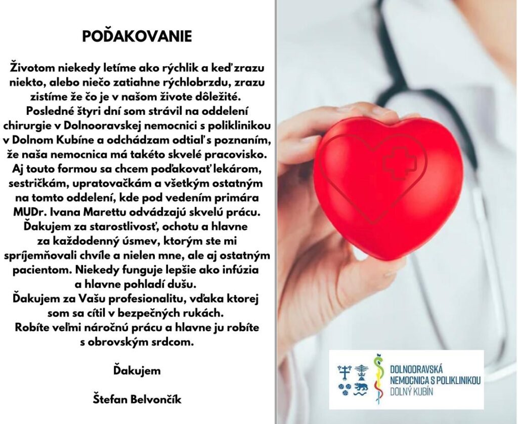 donsp podakovanie belvoncik
