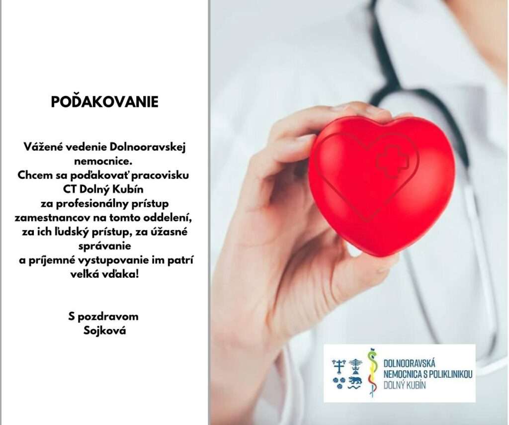 donsp podakovanie ct