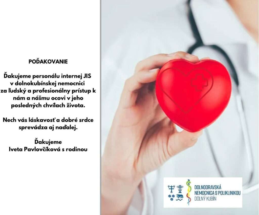 donsp podakovanie pavlovcikova jis