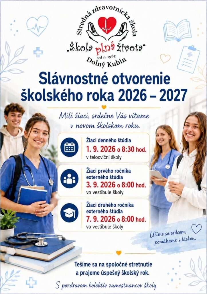 donsp stredna zdravotnciak skola otvorenie roka
